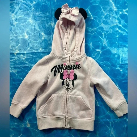 Disney - Minnie Mouse - Toddler Hoodie / Sweater - Size 2 - - Picture 5 of 7